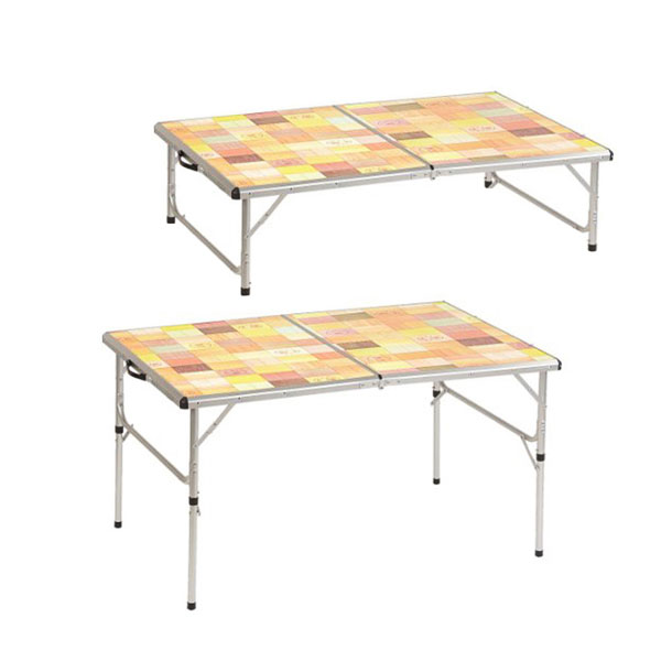 콜맨 폴딩 접이식 모자이크 캠핑 테이블