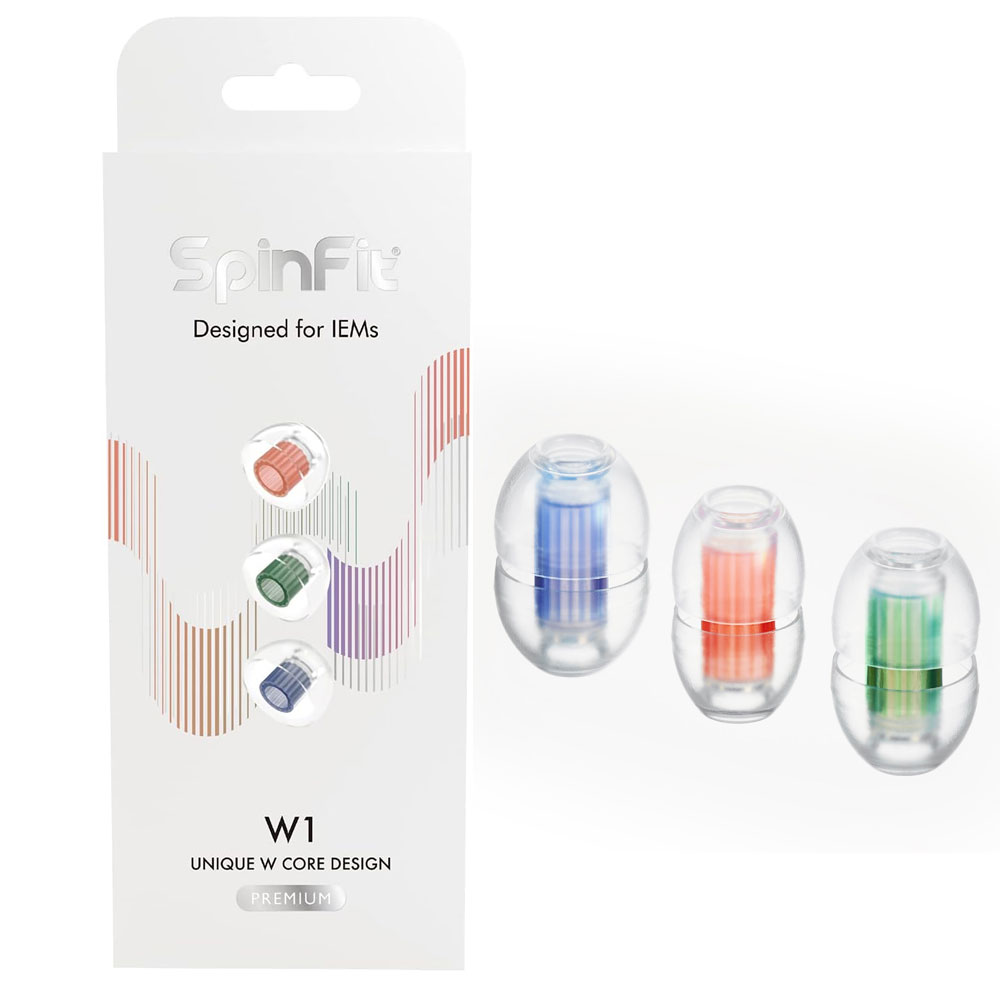 스핀핏 W1-LMS 교체용 이어폰 팁 이어팁 SPINFIT