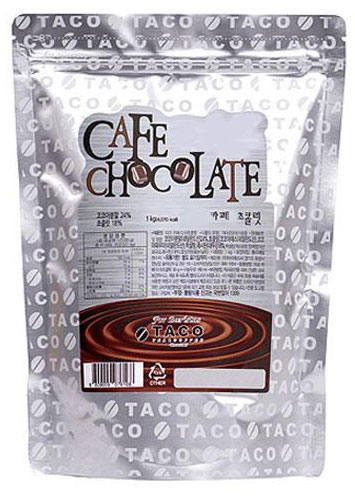 타코 카페 초콜렛 리필 1kg