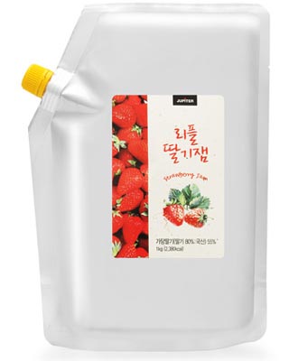 쥬피터 리플 딸기 잼 1kg