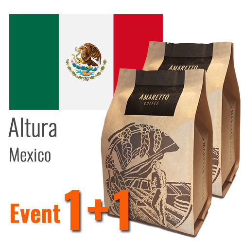 아마레또 멕시코 알투라 갓볶은 원두커피 250g X 2봉 1+1 한봉지 더 이벤트 50% 할인 약볶음