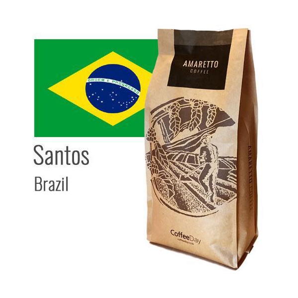 아마레또 브라질 산토스 갓볶은 원두커피 1kg 약볶음