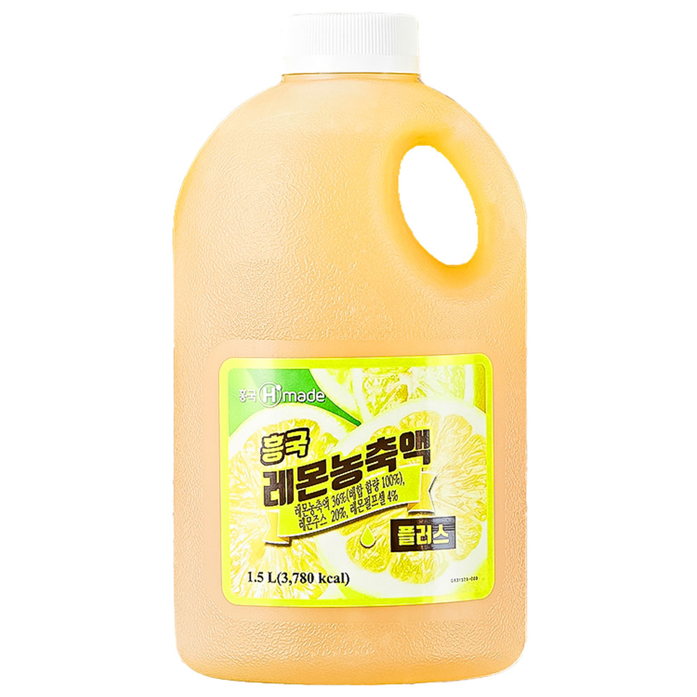 흥국F&B 레몬 농축액 플러스  1.5L