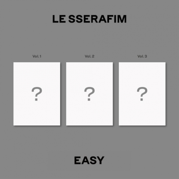 르세라핌 (LE SSERAFIM) 3rd Mini Album 'EASY' (단독특전 포카 포함)