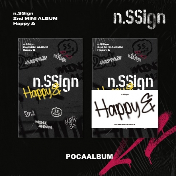 n SSign 엔싸인 - n SSign 2nd MINI ALBUM Happy POCAALBUM (랜덤발송)