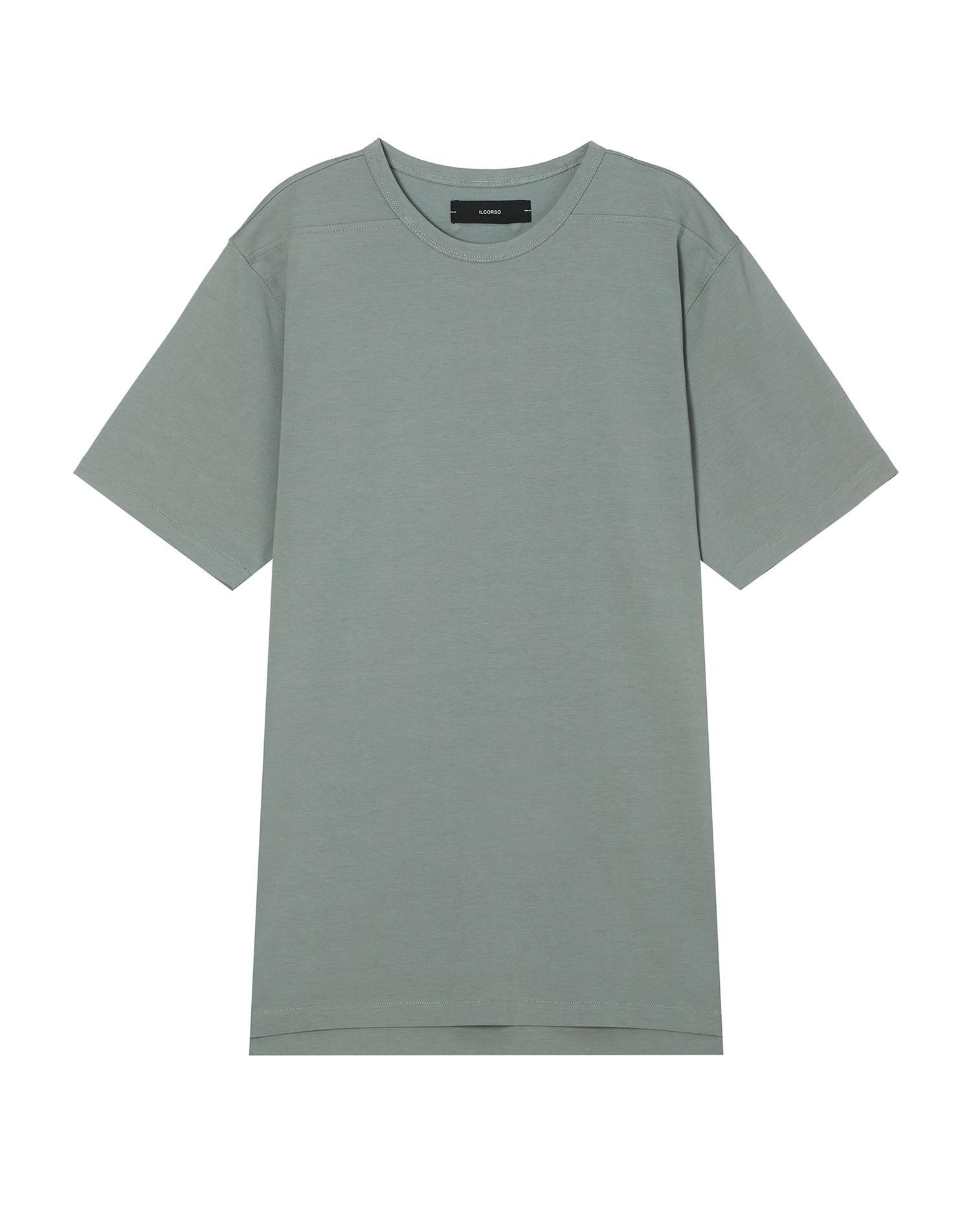 블루 에센셜 스탠다드핏 반팔 티셔츠 IETS1E505T1