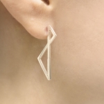 N.half Side Earrings