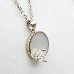 Two Stone shining Necklace