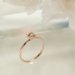 Beaux-arts Diamonds 14K pink gold Rings