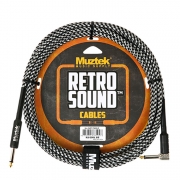 Muztek - Retro Sound Cable / 뮤즈텍 기타 & 베이스 케이블 5m (RS-500L BS)
