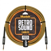 Muztek - Retro Sound Cable / 뮤즈텍 기타 & 베이스 케이블 3m (RS-300 TW)