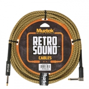 Muztek - Retro Sound Cable / 뮤즈텍 기타 & 베이스 케이블 5m (RS-500L TW)