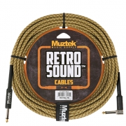 Muztek - Retro Sound Cable / 뮤즈텍 기타 & 베이스 케이블 7m (RS-700L TW)