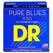 DR Pure Blues 퓨어 니켈 핸드메이드 일렉기타줄 퓨어블루스 PHR-11 (011-050)/DR 일렉기타 스트링
