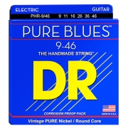 DR Pure Blues 퓨어 니켈 핸드메이드 일렉기타줄 퓨어블루스 PHR-9/46 (009-046)/DR 일렉기타 스트링