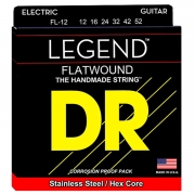 DR Tite Fit LEGEND Polished Flat Wound 스테인레스 플랫와운드 / 핸드메이드 일렉기타줄 레전드 FL-12 (012-052)/DR 일렉기타 스트링