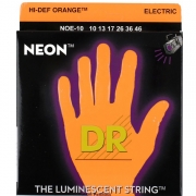 DR Neon HiDef Orange 일렉기타줄 Lite (010-046) NOE10/DR 일렉기타 스트링