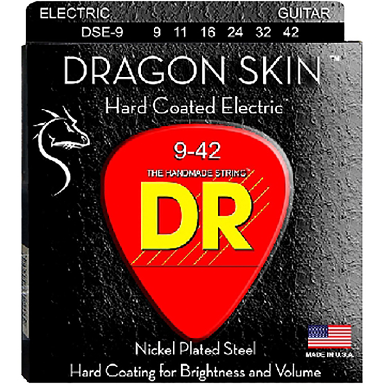 DR Dragonskin K3 Coated 초박막 코팅 / 핸드메이드 일렉기타줄 드래곤스킨 DSE-9 (009-042)/DR 일렉기타 스트링