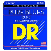DR Pure Blues 퓨어 니켈 핸드메이드 일렉기타줄 퓨어블루스 PHR-12 (012-052)/DR 일렉기타 스트링