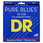 DR PURE BLUES / 퀀텀 니켈 핸드메이드 베이스 스트링 퓨어블루스 PB45 (45-105) / 4현/DR 베이스기타 스트링