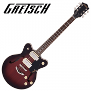 Gretsch STREAMLINER™ G2655-P90 with FideliSonic™ 90 pickups / 그레치 더블컷 주니어 세미할로우 바디 - Claret Burst