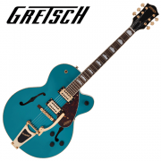 [Gretsch] STREAMLINER™ G2410TG / 그레치 풀 할로우 바디, 골드 파츠 - Ocean Turquoise