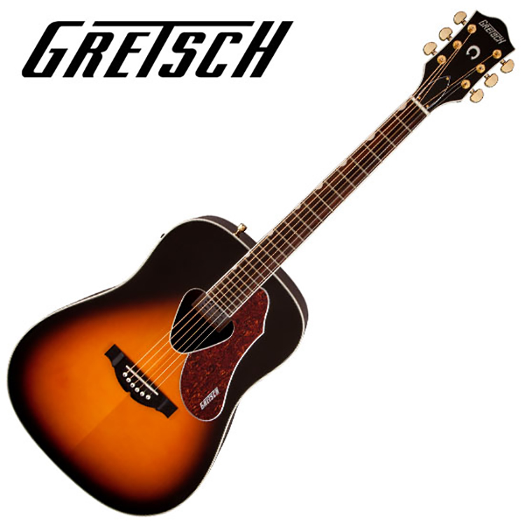 Gretsch G5024E Rancher Dreadnought Elec SunBurst 그레치 어쿠스틱 기타 - 케이스 포함