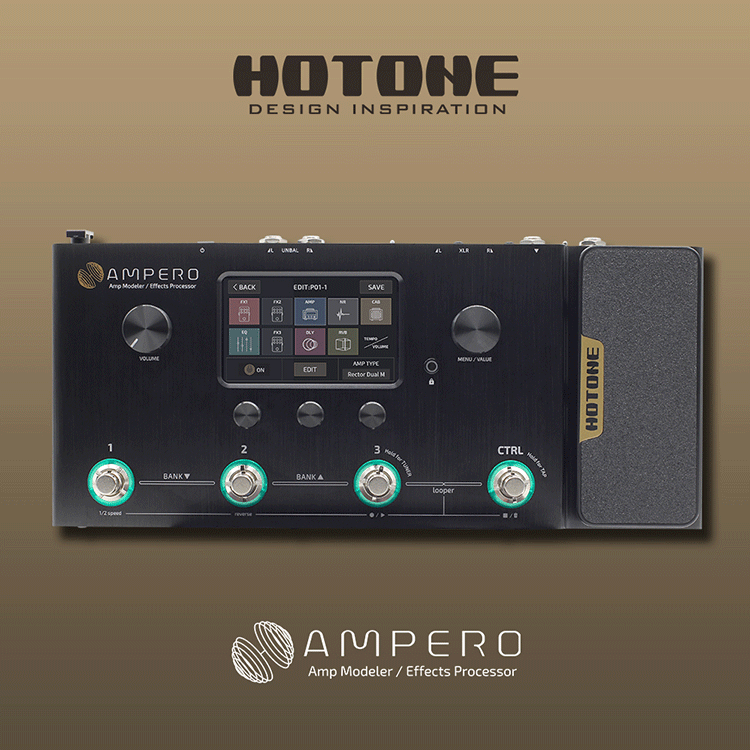 Hotone Ampero MP-100|핫톤 멀티이펙터