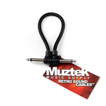 Muztek - RETRO SOUND PATCH / 뮤즈텍 양쪽 ㄱ자형 패치케이블(RS-25)