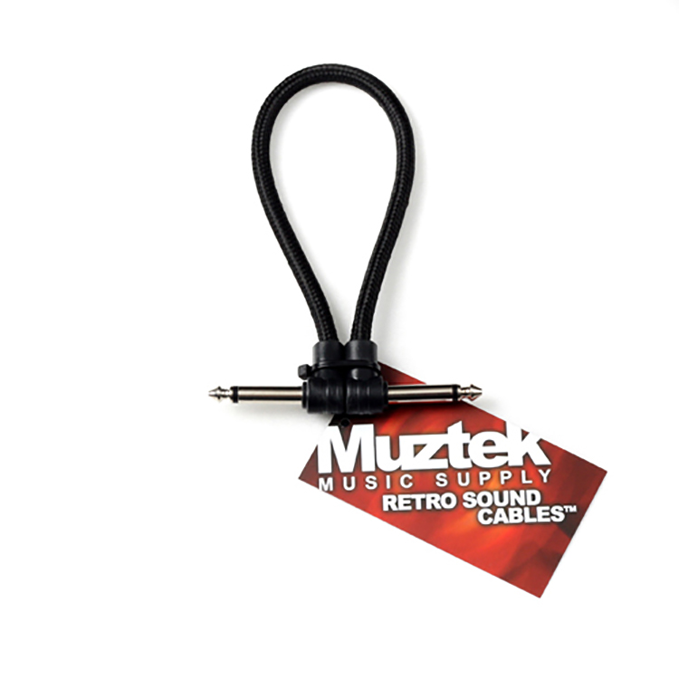 Muztek - RETRO SOUND PATCH / 뮤즈텍 양쪽 ㄱ자형 패치케이블(RS-30)