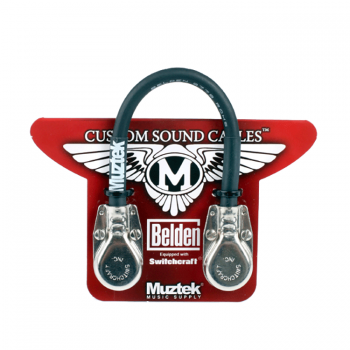 Muztek -CUSTOM SOUND CABLES / 뮤즈텍 벨덴 9778(Vintage) 패치 케이블 18cm (CSV-18)