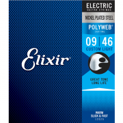 Elixir Electric Polyweb Custom Light (12025)/엘릭서 일렉기타 스트링