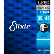 Elixir Electric Polyweb Super Light (12000)/엘릭서 일렉기타 스트링
