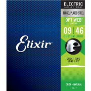 Elixir Electric Optiweb Custom Light (19027)/엘릭서 일렉기타 스트링
