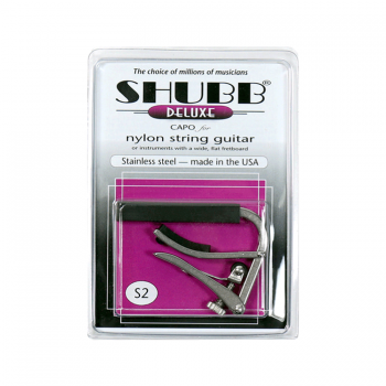 Shubb Capo Deluxe S2 (Nylon String)/슈브 디럭스 나일론 스트링 클래식기타용 카포