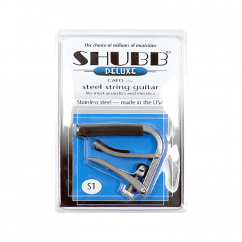 Shubb Capo Deluxe S1 (Steel String)/슈브 디럭스 어쿠스틱/일렉트릭 기타용 카포