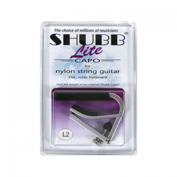 Shubb Capo Lite L2 (Nylon String)/슈브 나일론 스트링 (클래식 기타)용 카포
