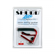 Shubb Capo Lite L1 Red (Steel String)/슈브 어쿠스틱/일렉트릭 기타용 카포