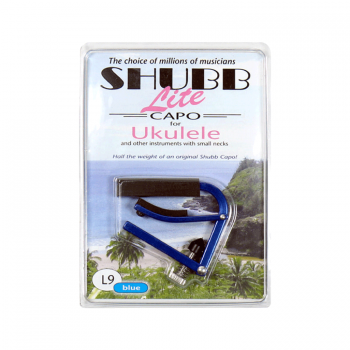 Shubb Capo Lite L9 Blue (Ukulele)/슈브 우쿨렐레 카포