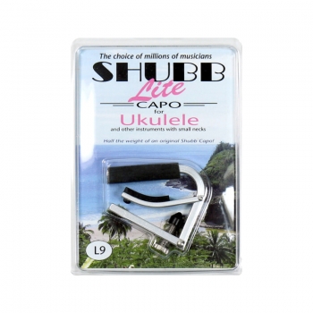 Shubb Capo Lite L9 Silver (Ukulele)/슈브 우쿨렐레 카포