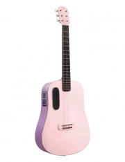 라바 BLUE LAVA 36인치 (Coral/Lavender) 어쿠스틱 기타