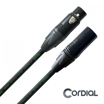 CORDIAL CRM FM 1.5m, 3m XLR-XLR Cable /코디알 뉴트릭 블랙 마이크 캐논케이블