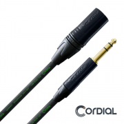 CORDIAL CRM MV 1.5m, 3m XLR(M)-TRS Cable /코디알 뉴트릭 블랙 마이크 캐논케이블