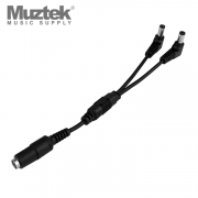 Muztek - MDC-DOUBLER/ 뮤즈텍 DC 암페어 더블러 젠더 케이블 15cm
