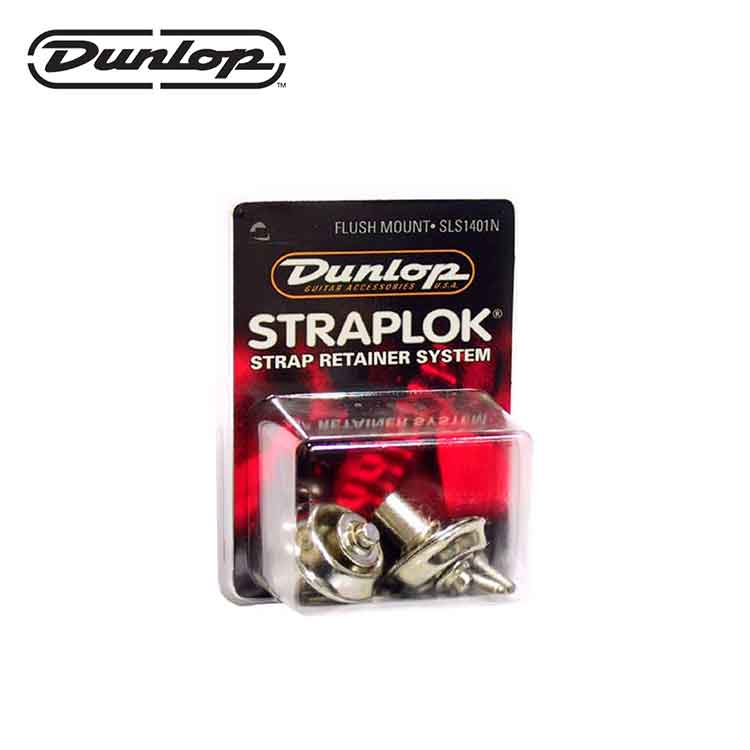 DUNLOP STRAPLOK FLUSH MOUNT STRAP RETAINER SYSTEM / 던롭 기타 스트랩락 (4 Colros)