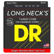 DR Long Necks Taper Core String / 테이퍼코어 멀티스케일 핸드메이드 베이스 스트링 롱넥 (TMLH) 45-100 4현/DR 베이스기타 스트링