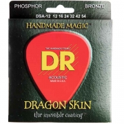 DR Dragonskin K3 Coated 초박막 코팅 / 핸드메이드 통기타줄 드래곤스킨 DSA-12 (012-054)/DR 통기타 스트링