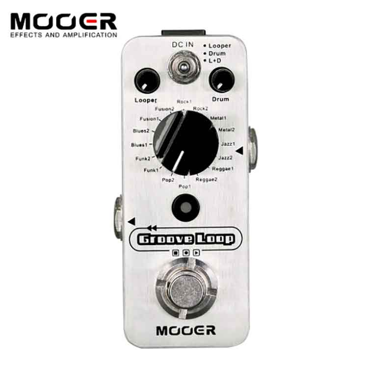 Mooer Audio GROOVE LOOP|무어오디오 그루브 루프 / 드럼 머신 - 루퍼