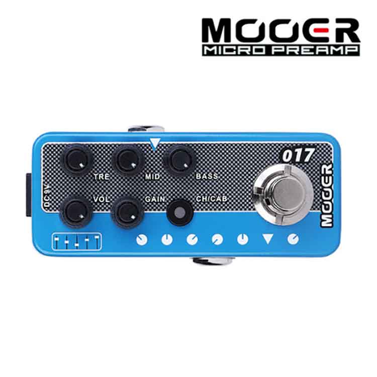 Mooer Audio 017 CALI MK4 (Mesa Boogie Mk IV)|무어오디오 디지털 프리앰프