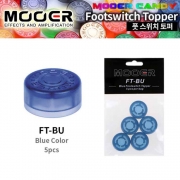 Mooer Audio FT-BU|무어오디오 이펙터 풋스위치 토퍼 (5 pcs)-블루